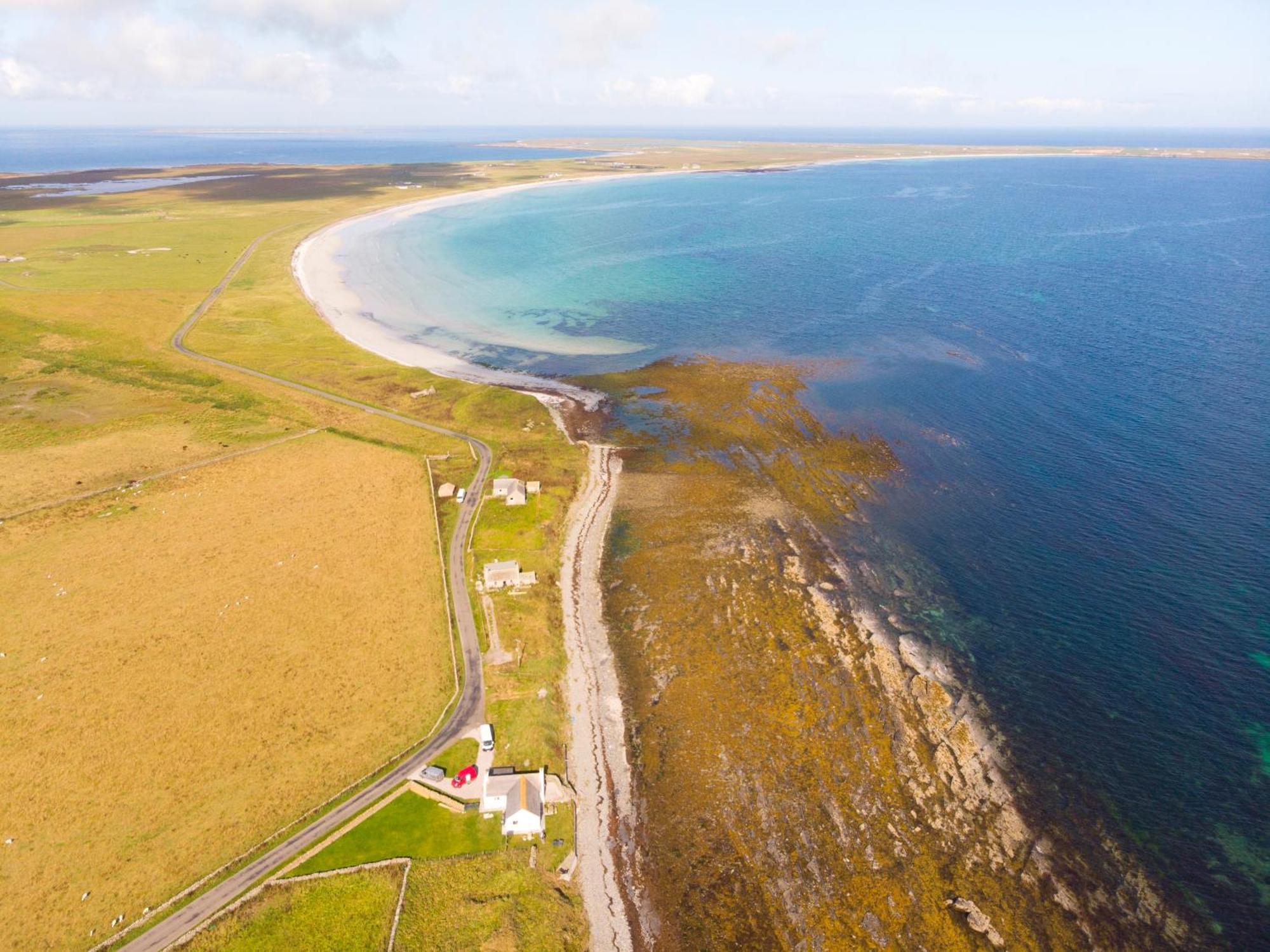 Backaskaill Farmhouse Villa Sanday Exteriör bild